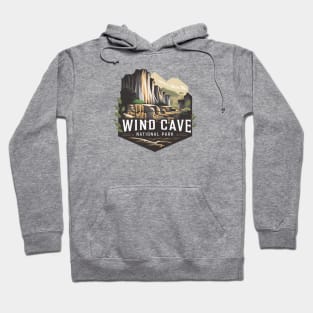 Wind Cave National Park, South Dakota's treasure Hoodie